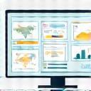 Illustration of a central dashboard
